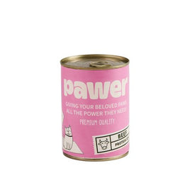 Pawer Cat Wet Food With Beef  400g