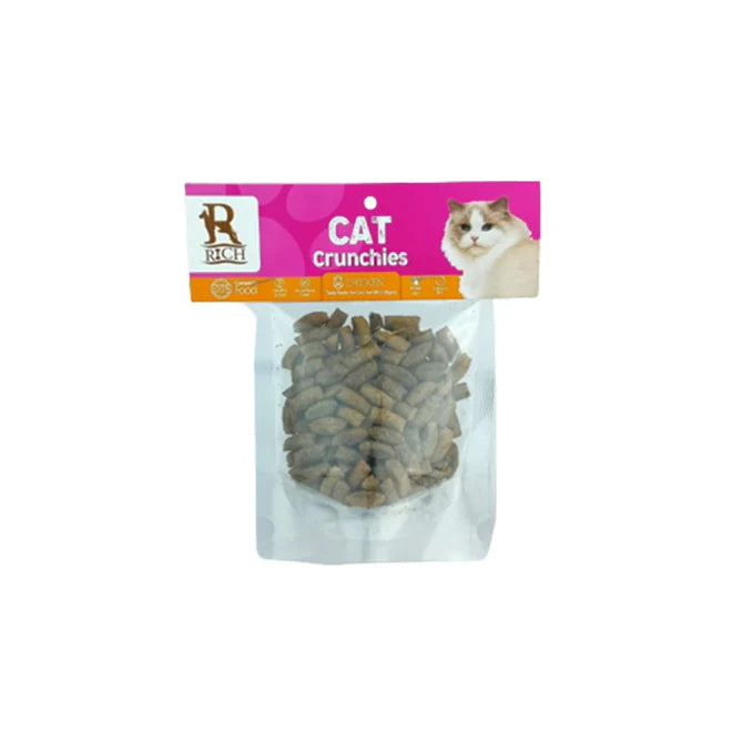 Rich Cat Crunchies Biscuits 100g