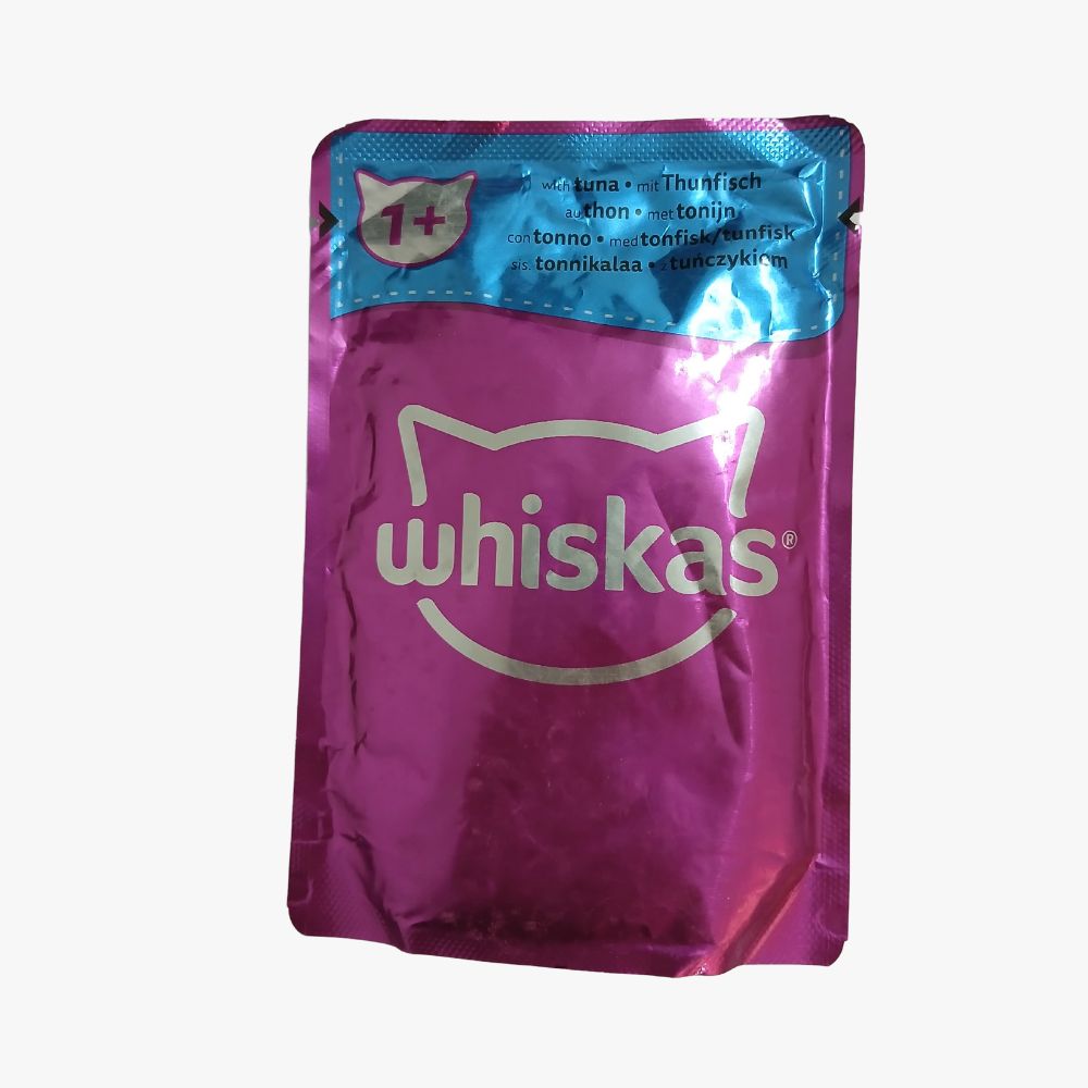 Whiskas Cat Wet Food With Tuna- Pouch 85gm
