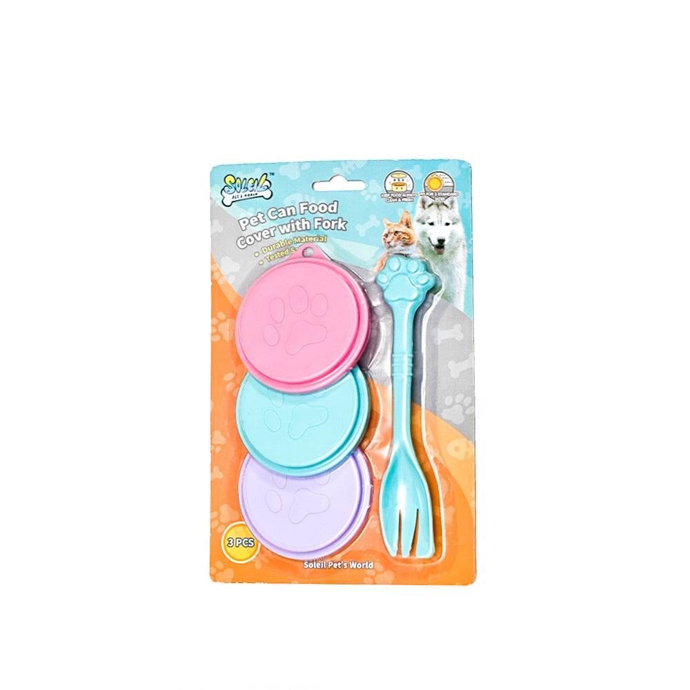 Soleil Pet's World Cover with Fork