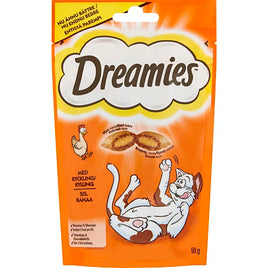 Dreamies Cats Treats Multivitamins with rockin roost 55 g