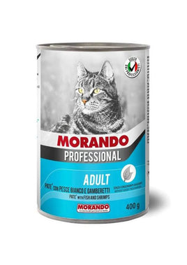 Morando professional – Pate with white fish and shrimp 400g