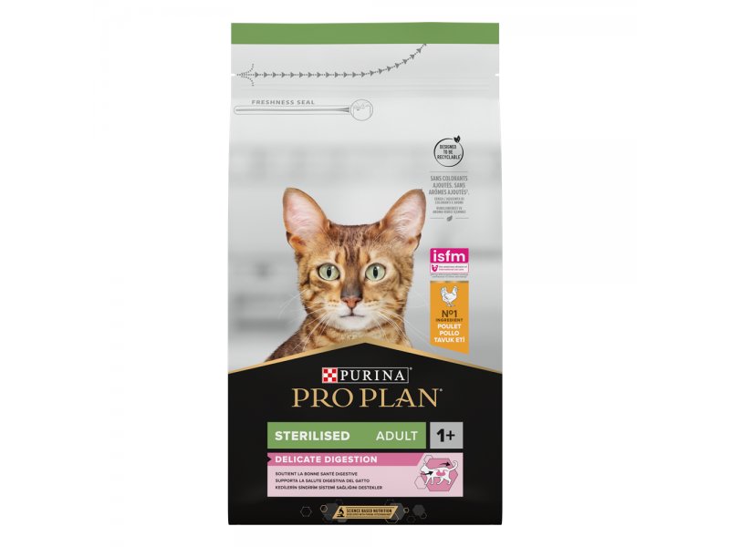 Purina Pro Plan Sterilised Delicate Digestion Cat Dry Food 1.5Kg