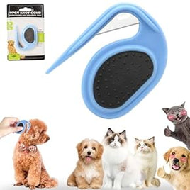 open knot comb pet grooming tool