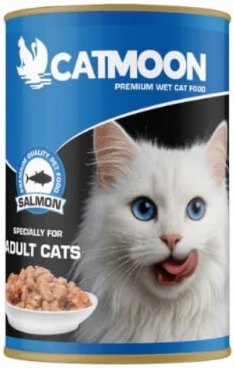 Catmoon Cat Wet Food Adult Salmon- Can 400g
