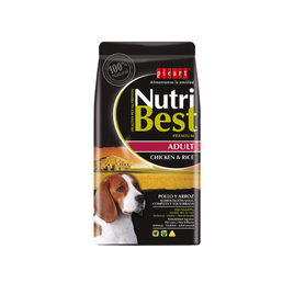 Nutribest Dog Dry Food Adult Chicken & Rice 3 kg