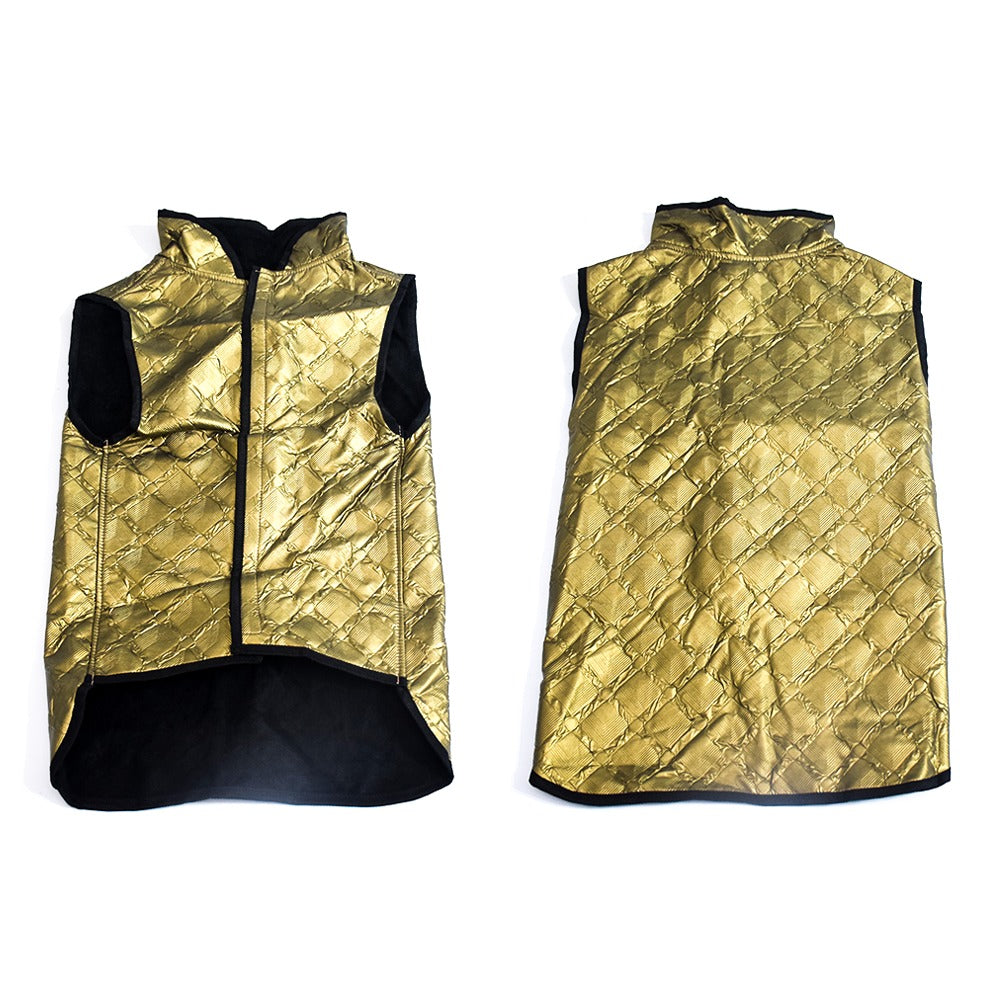 Leather vest L -XL