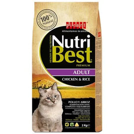 Nutribest Cat Dry Food Adult Chicken & Rice 2 kg