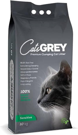 Sandy Cat Litter Grey Sensitive  10Kg