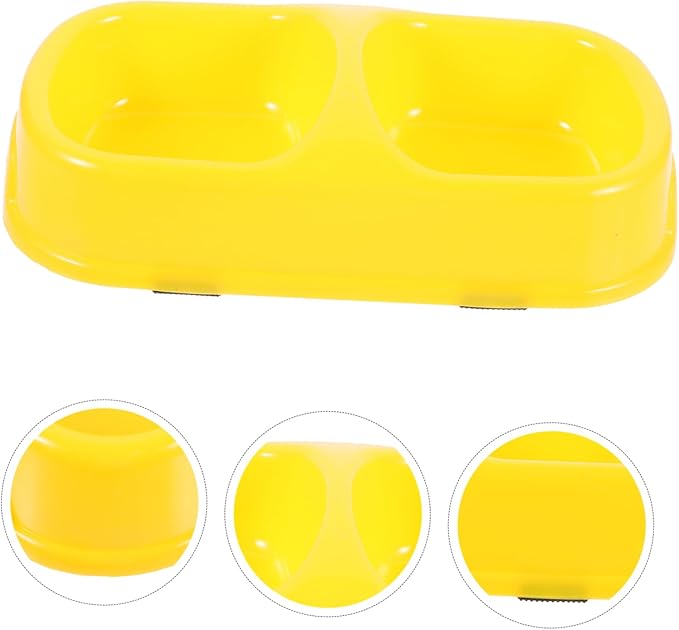 Double Bowl in yellow color