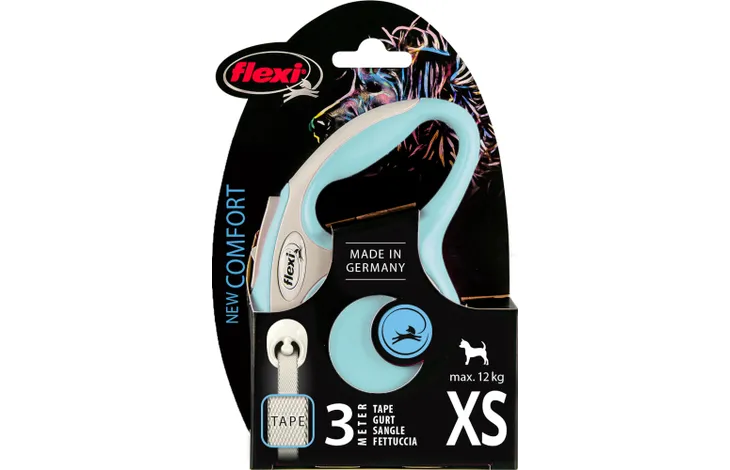 Flexi  New Comfort XS Tape 3 m light blue