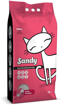 Sandy Cat Litter Baby Powder 10Kg