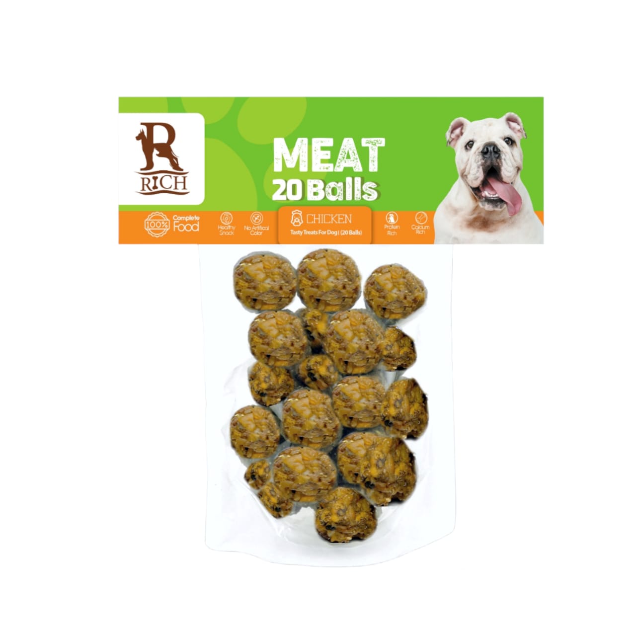 Rich Meatballs With Beef & chicken  ( 20 Meat Balls )