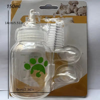 Pet nursing bottle set