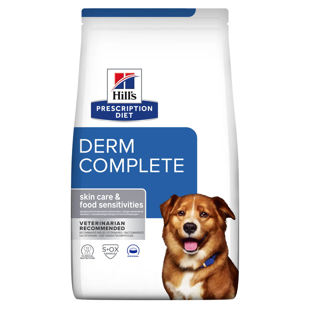 Hill's Dog Dry Food Adult Derm Complete 4 kg
