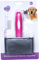 Pet King Brush For Cats & Dogs - Blue