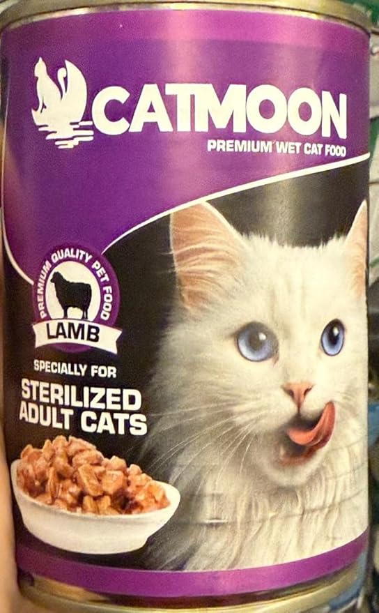 Catmoon Cat Wet Food Adult Lamb / STERILIZED- Can 400g
