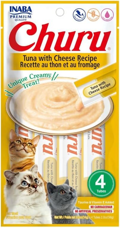 Churu tuna with cheese recipe 4 tubes