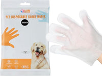 Pet Disposable Gloves Wipes 6PCS