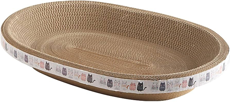 Bowl Shaped Plate Cat Scratcher Cardboard 40*60*10