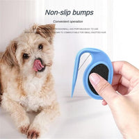 open knot comb pet grooming tool