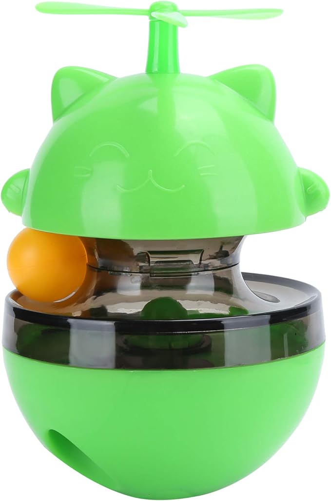 Hongchun Cat Toy Tumbler, Rlable Cat Toy Cat Food Dispenser Puzzle Toy Cat Toy Pet Toy Pet Product Tumbler