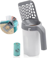 Cat Litter Scoop with Bag Holder  (4 bag free)