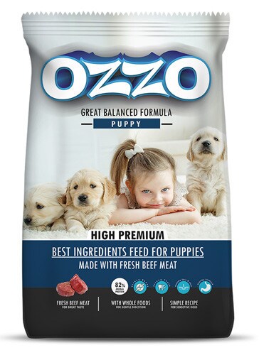 Ozzo Dog Dry Food puppy Fresh beef 15kg
