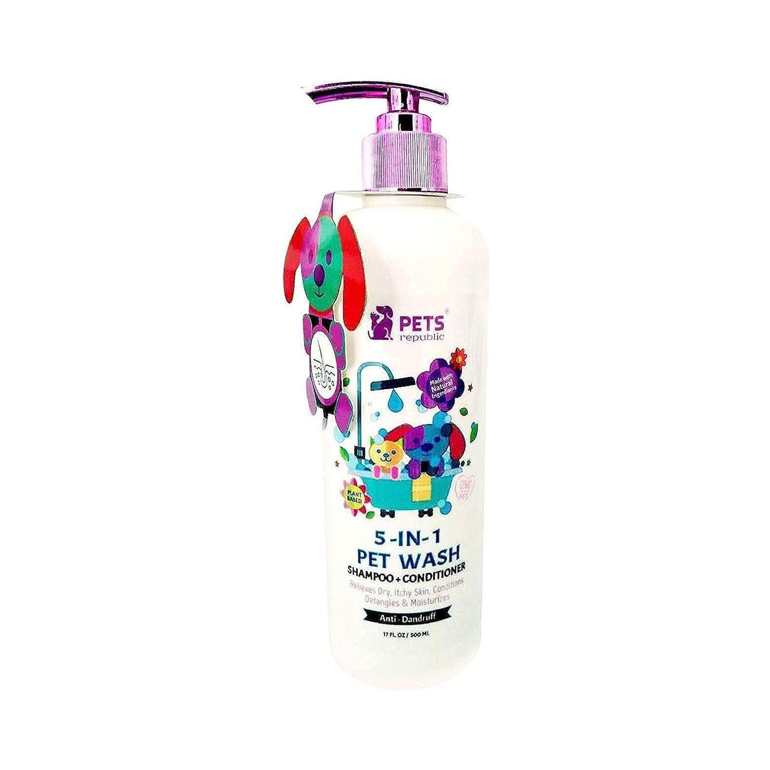 Pets Republic Shampoo 5 in 1 - Pink