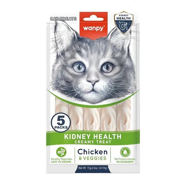Wanpy creamy treat  Chicken & Veggies Kidney Health -70g