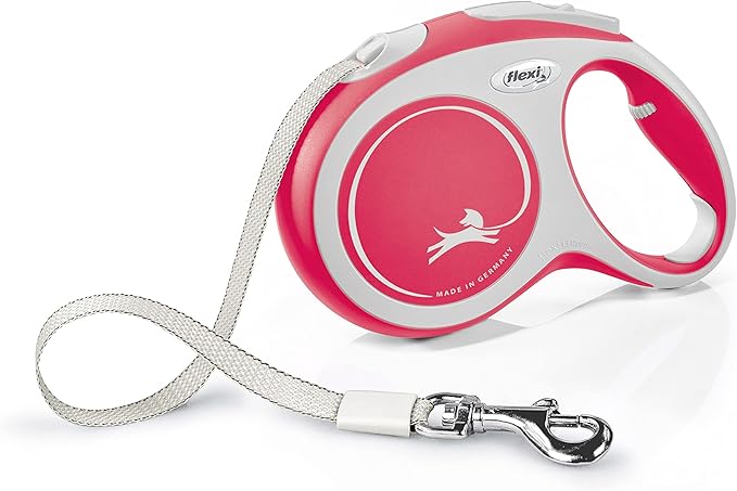 flexi® Comfort L Belt 8 m Red Roll Lead for Dogs up to 50 kg