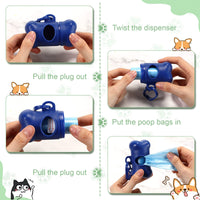Portable Dog Poop Bags Pet Cleaning