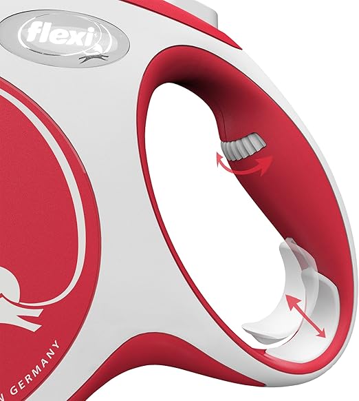 flexi® New Comfort L Tape 5 M Red