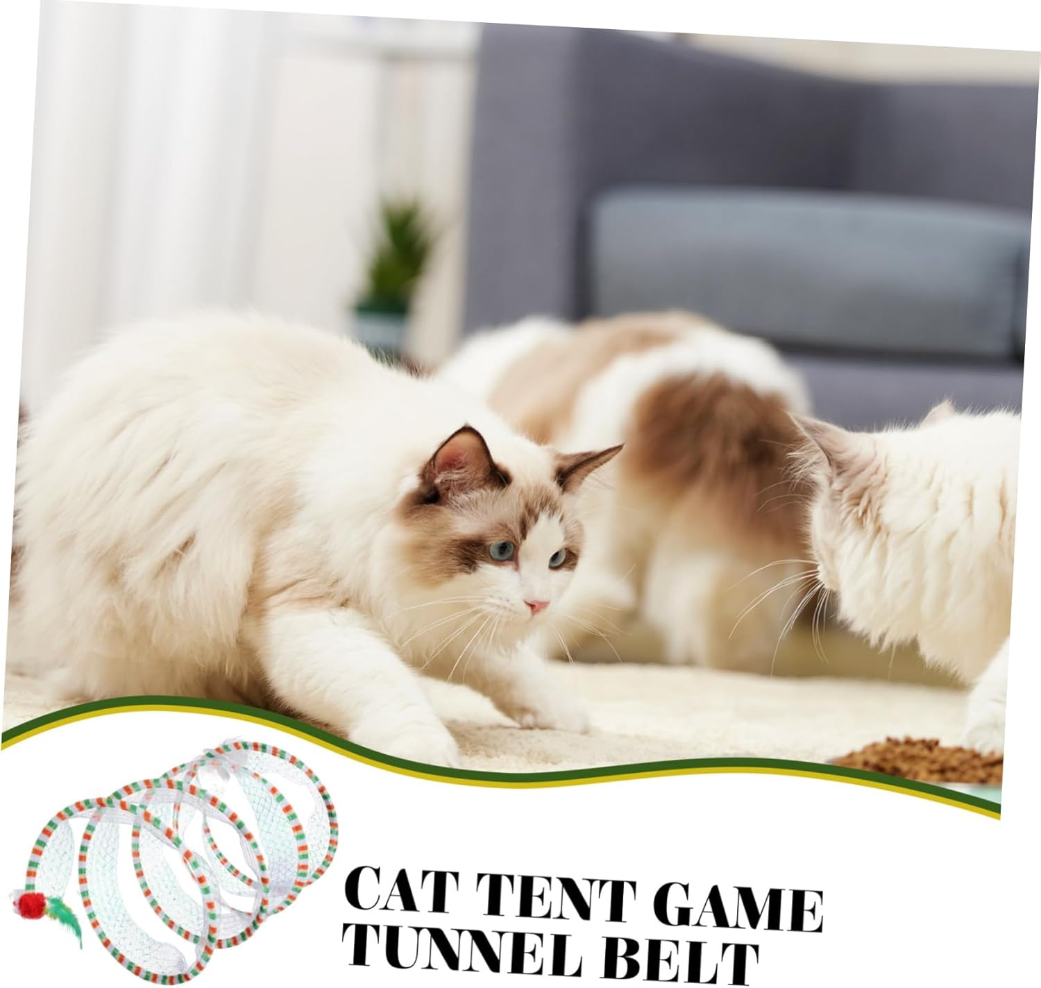 Cat Tunnel Toy colorful