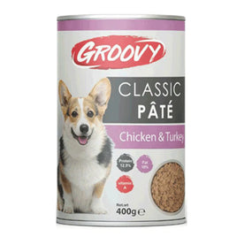 Groovy Dog Wet Food Turkey - Can 400g