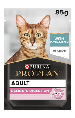 PURINAnPRO PLAN Delicate NutriSavour with Oceafish in Gravy 85g (*10)