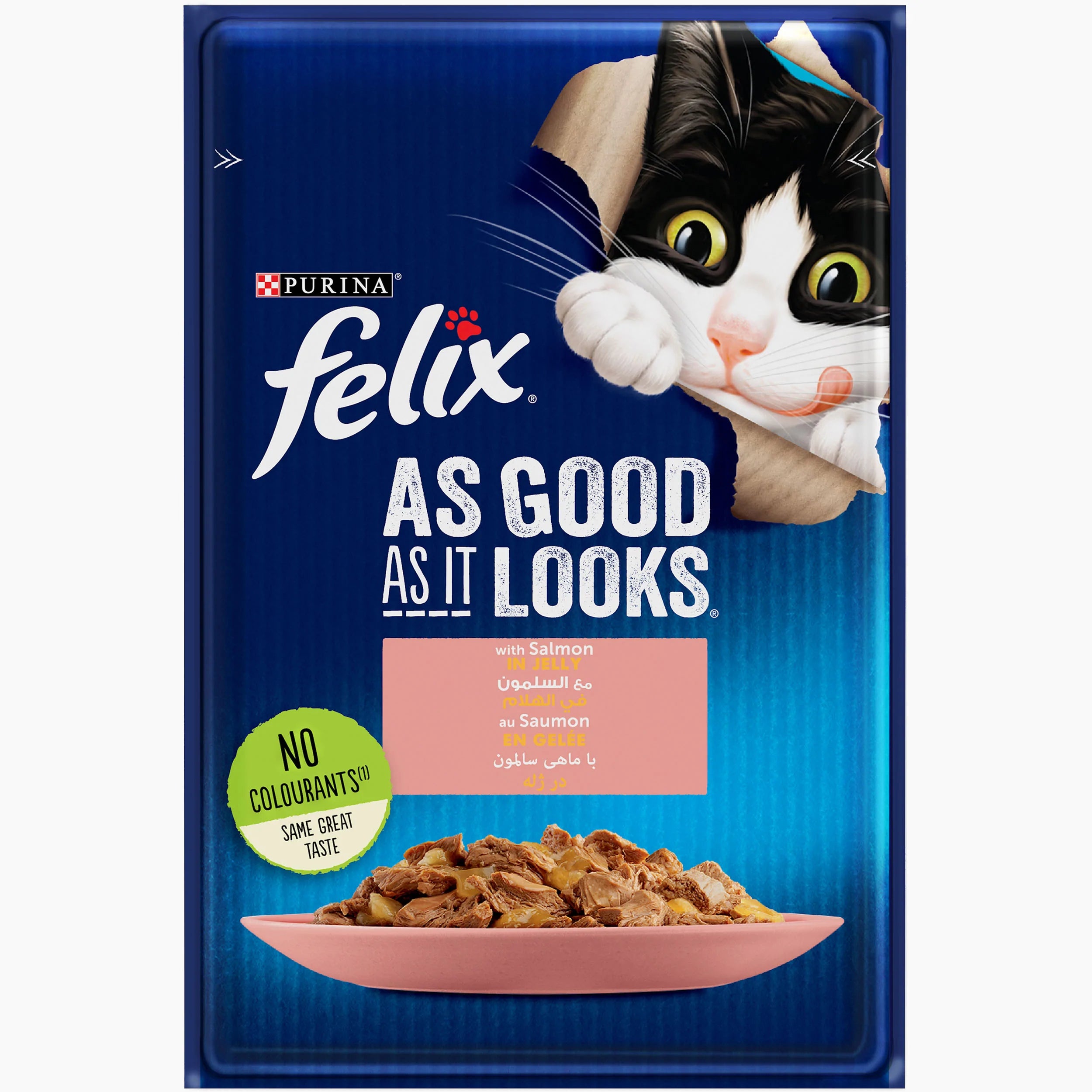 Felix Cat Wet Food Salmon - Pouch85gm