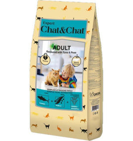 Expert Chat & Chat Adult Cat Food ًWith Tuna & Peas 900 g