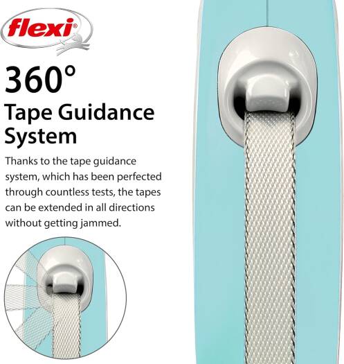 Flexi New Comfort S Tape 5 m light blue
