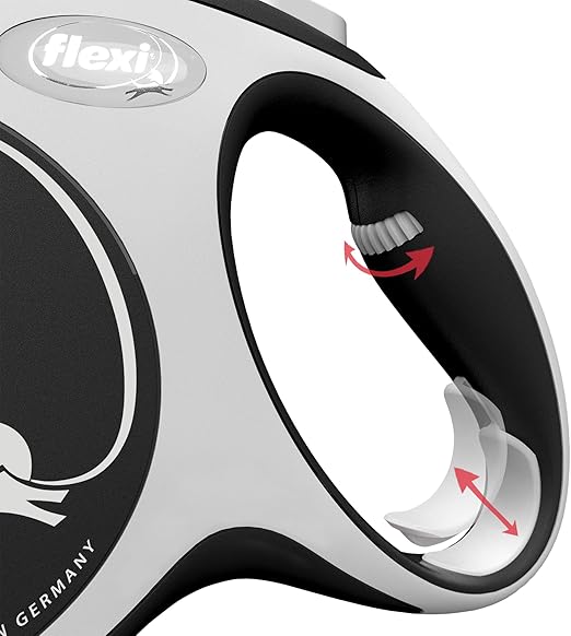 flexi® New Comfort L Tape 8 M Black