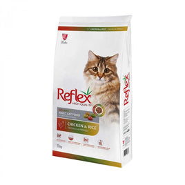 Reflex Cat Dry Food Adult Multi Color Chicken & Rice 15 Kg