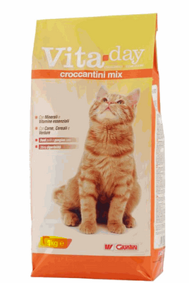 vitaDay Croccantini mix Dry food For Cats 1KG