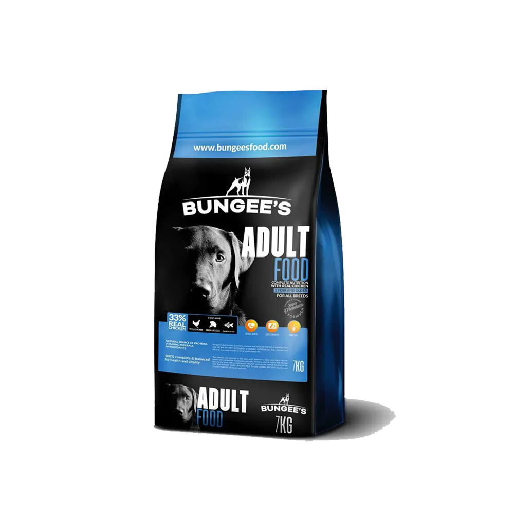 Bungee’s Dry Food For Adult Dogs - All Breeds 7 kg