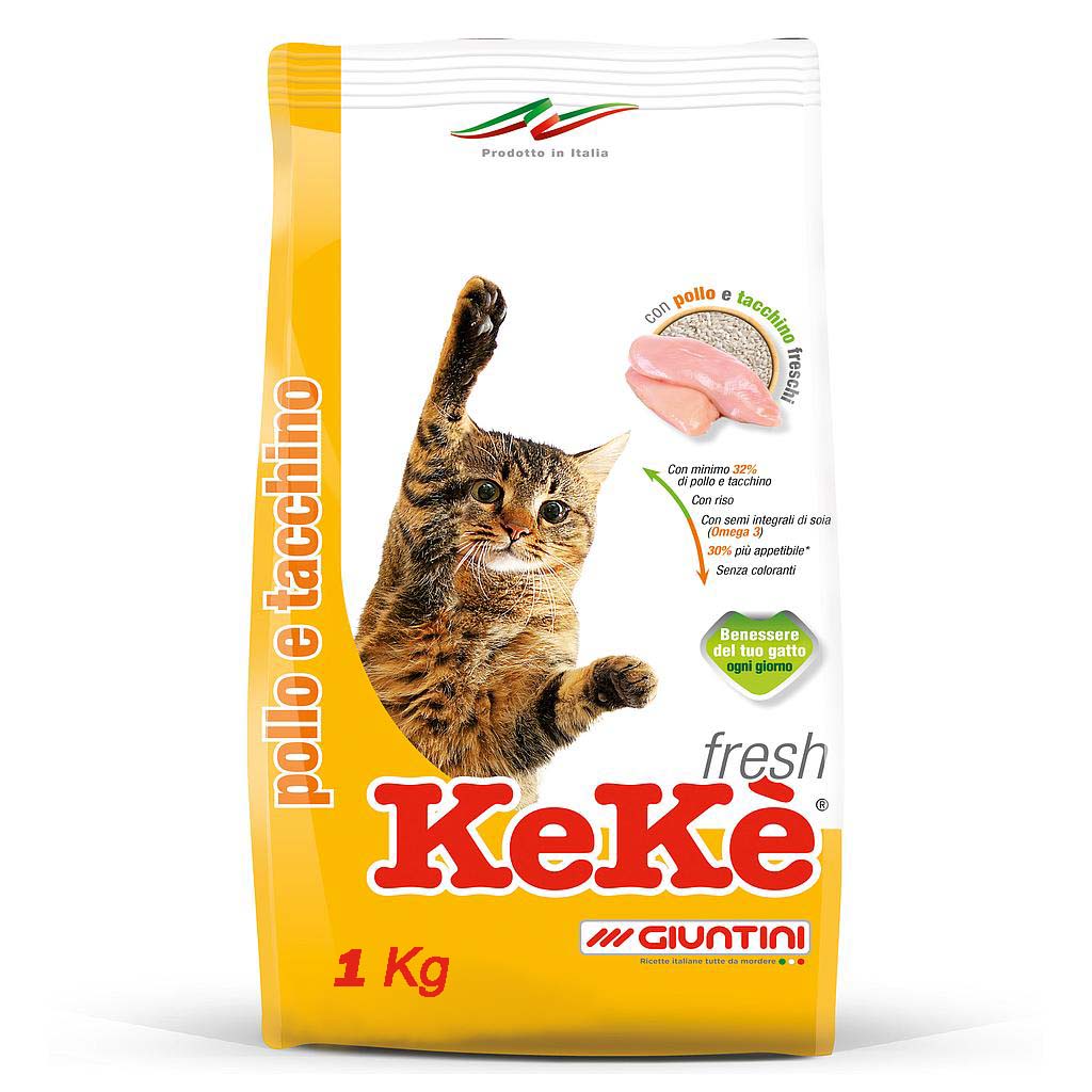 keke dry food for cats fresh 1 kg