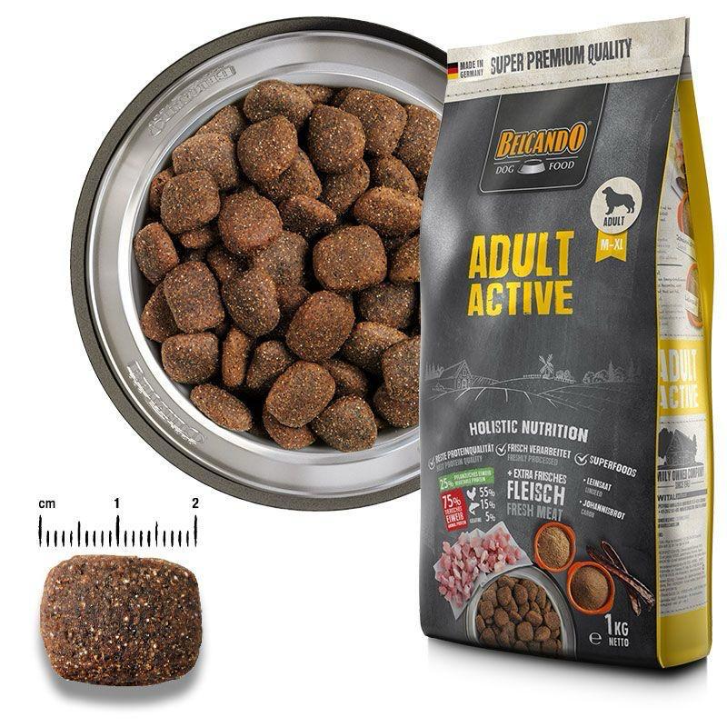 Belcando adult active dry food for dogs 22.5kg