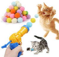 Ball Shooting Gun for Cats