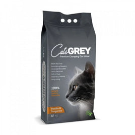 Sandy Cat Litter Grey Vanilla & Tangerine 10Kg