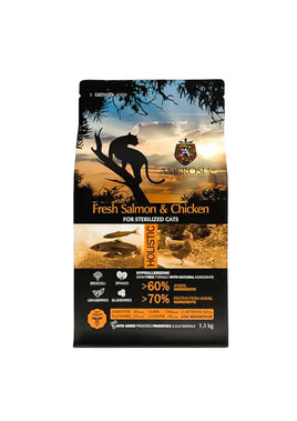 Ambrosia Fresh Salmon & Chicken For Adult & Sterilized Cats 1.5kg