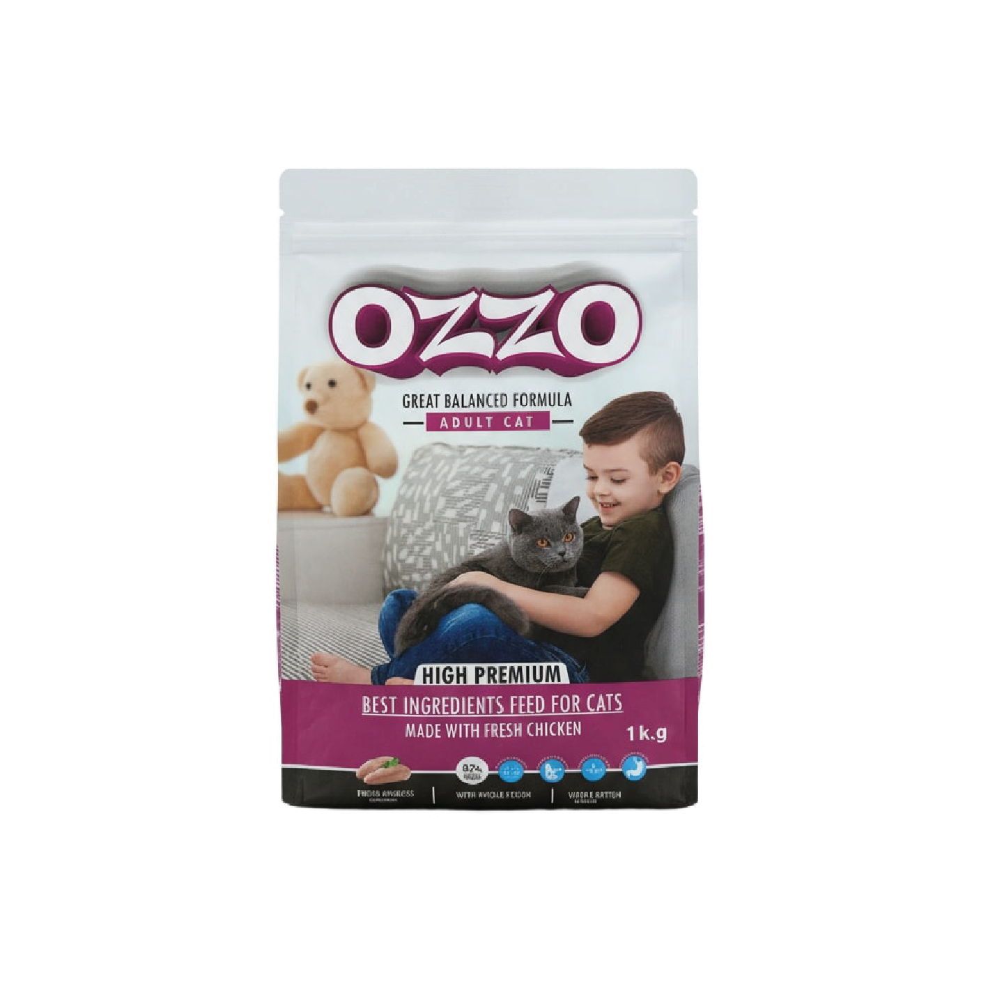 OZZO ADULT CAT 1KG
