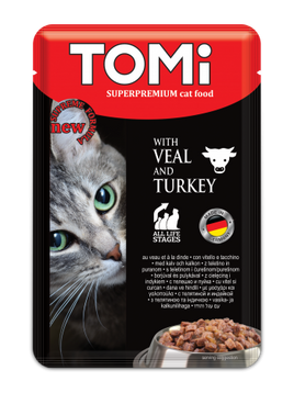 Tomi with veal and turkey 100g